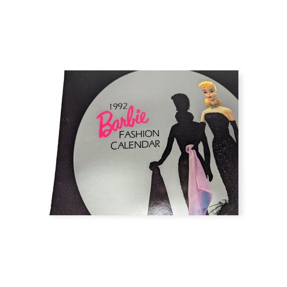 Vintage Mattel 1992 Barbie Fashion Calendar Unused Spiral Bound - Picture 2 of 7